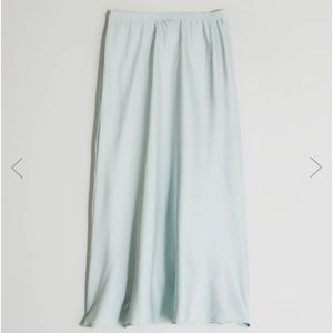 NEED SUPPLY Madina Slip Skirt (Sage)